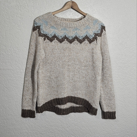 Mary Made in Italy Wool/Alpaca Knit Sweater - Picture 2 of 4